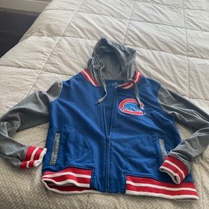 Like new MLB Chicago Cubs sweatshirt zip up